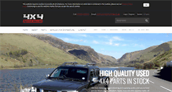 Desktop Screenshot of 4x4partsonline.co.uk